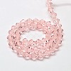 Imitate Austrian Crystal Bicone Glass Beads Strands X1-GLAA-F029-4x4mm-15-2