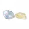 Electroplate Acrylic Beads X-OACR-A011-02-3