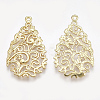 Brass Pendants KK-S348-137-2