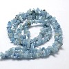 Natural Aquamarine Beads Strands X-G-F328-32-2