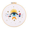 DIY Eye Pattern Embroidery Kits DIY-E063-02B-1