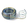 5 Segment Colors Round Aluminum Craft Wire AW-E002-2mm-B02-4