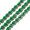 Faceted Glass Beads Strands GLAA-E037-01-M-2