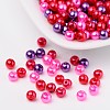 Valentine's Mix Glass Pearl Beads Sets HY-X006-4mm-10-1