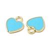 Eco-friendly Alloy Enamel Charms PALLOY-M212-20G-3