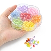 490Pcs 7 Colors Transparent Acrylic Beads MACR-YW0002-03-5