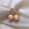 Alloy Enamel Stud Earring WG78047-08-1