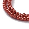 Glass Pearl Beads Strands HY-3D-B79-4
