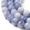 Natural Sodalite beads Strands G-F665-01-6mm-2