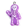 Halloween Theme Resin Pendants RESI-M046-01B-02-1