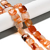 Natural Agate Beads Strands G-H024-D01-01-2