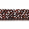 Cubic Zirconia Bead Strands ZIRC-G001-01B-1