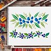 Large Plastic Reusable Drawing Painting Stencils Templates DIY-WH0202-214-5