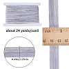 Gorgecraft 24 Yards Flat Nylon Elastic Cord/Band EC-GF0001-36A-01-2
