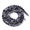 Natural Iolite Beads Strands G-G139-A11-03-3