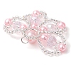 Seed Beads & Glass Pearl Beaded Charms PALLOY-MZ00336-5