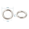Iron Open Jump Rings IFIN-L006-05-2