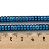 Electroplated Synthetic Non-magnetic Hematite Beads Strands G-K361-A03-03-4