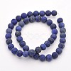 Natural Lapis Lazuli Round Beads Strands X-G-D660-6mm-2
