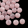 Round Imitation Gemstone Acrylic Beads OACR-R029-8mm-25-1