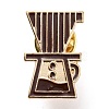 Coffee Maker Enamel Pin JEWB-G012-F02-1