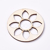 Wood Cabochons X-WOOD-TAC0003-34-1