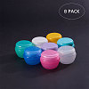30g PP Plastic Refillable Cream Jar Sets MRMJ-BC0001-72-6