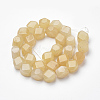 Natural Yellow Aventurine Beads Strands G-S273-09-2