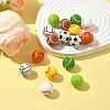 16Pcs 8 Styles All Kinds of Sports Balls Silicone Beads SIL-FS0001-02-2