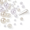 10 Style ABS Plastic & Acrylic Imitation Pearl Beads KY-YW0001-16-4
