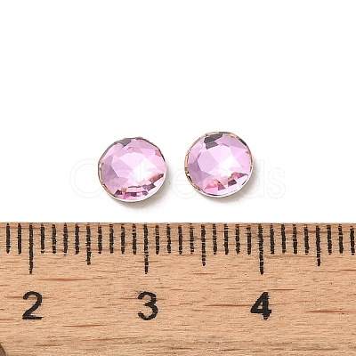 Glass Rhinestone Cabochons RGLA-P037-10A-D-1