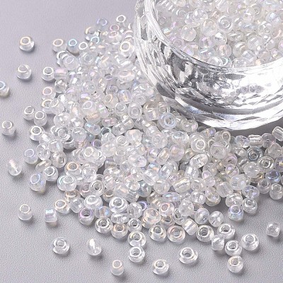 Round Glass Seed Beads SEED-A007-3mm-161-1