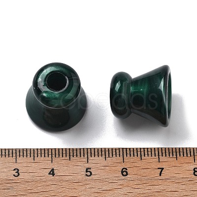 Two Tone Acrylic Beads OACR-S042-04E-1