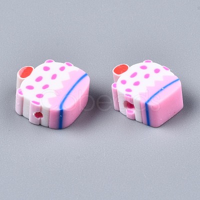 Handmade Polymer Clay Beads CLAY-N011-020-1