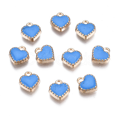 Alloy Enamel Charms ENAM-Q033-51E-1