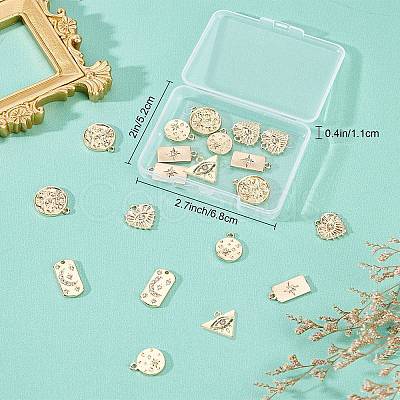 SUNNYCLUE 24Pcs 6 Styles Alloy Pendants FIND-SC0003-82-1