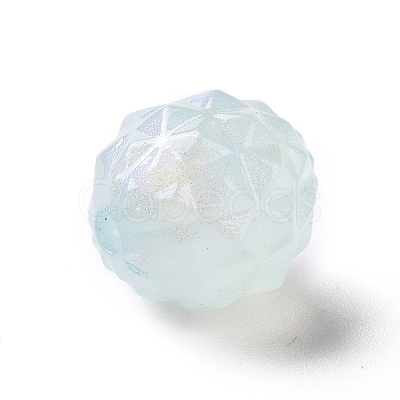 Luminous Acrylic Beads OACR-E010-28-1