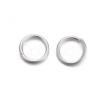 304 Stainless Steel Jump Rings X-STAS-E464-09K-S-1