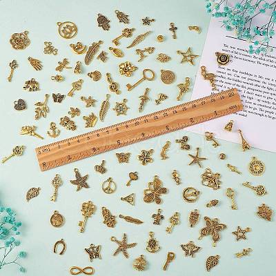 97Pcs Alloy Pendants JX214A-1