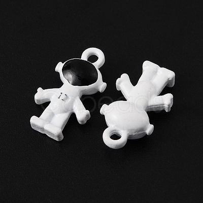 Baking Paint Alloy Pendants FIND-YW0002-12B-1