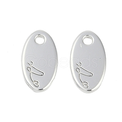 Rock Plating Alloy Pendants PALLOY-D029-14S-RS-1