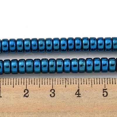 Electroplated Synthetic Non-magnetic Hematite Beads Strands G-K361-A03-03-1