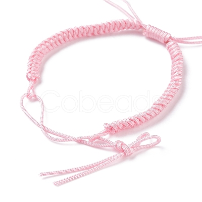 2Pcs Nylon Braided Bracelet Makings BJEW-JB07525-02-1