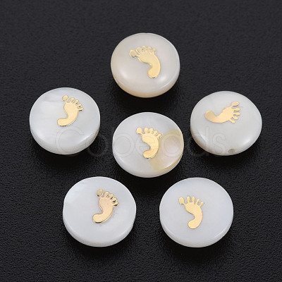 Natural Freshwater Shell Beads SHEL-S278-054-1