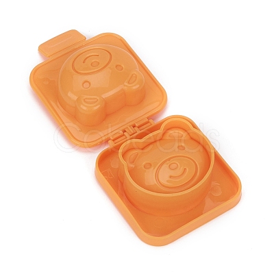 Bear Shape Cartoon Cute Boil Egg Sushi Rice Decorating Mold DIY-E034-07F-1