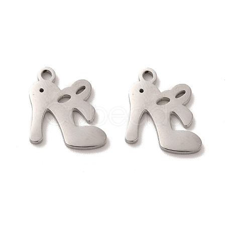 304 Stainless Steel Charms STAS-M089-41P-1