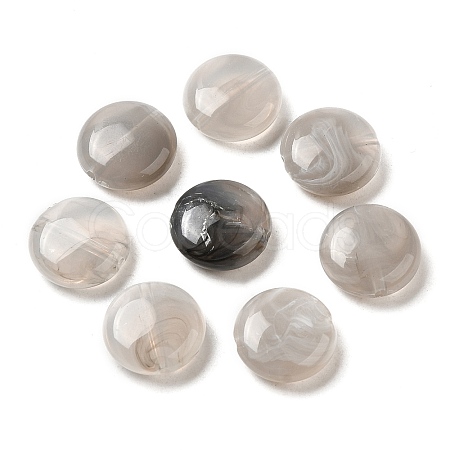 Transparent Acrylic Beads OACR-A021-17D-1