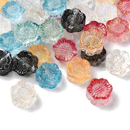 Transparent Glass Beads GLAA-O023-24-1