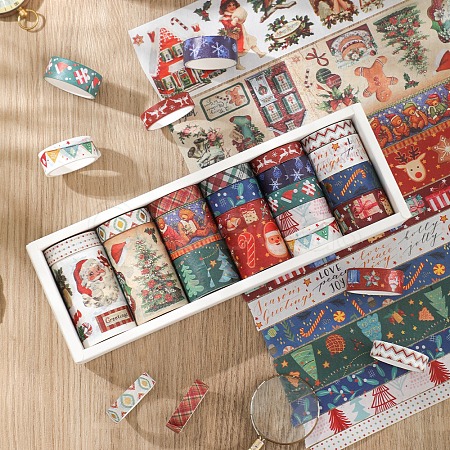 Christmas Theme Adhesive Paper Tapes PW-WG8BE70-02-1