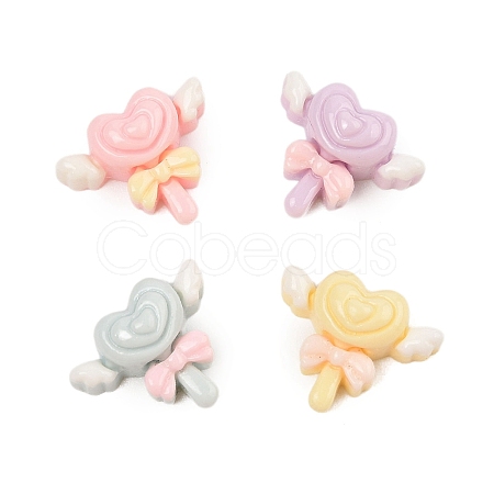 Opaque Resin Cabochons CRES-M037-09A-1